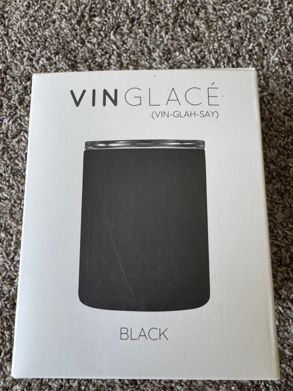 Black Insulated Whiskey Glass